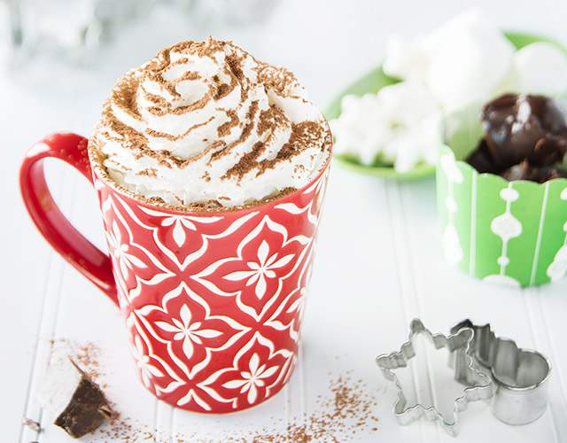 Thick and Creamy Skinny Hot Chocolate – Turnip the Oven