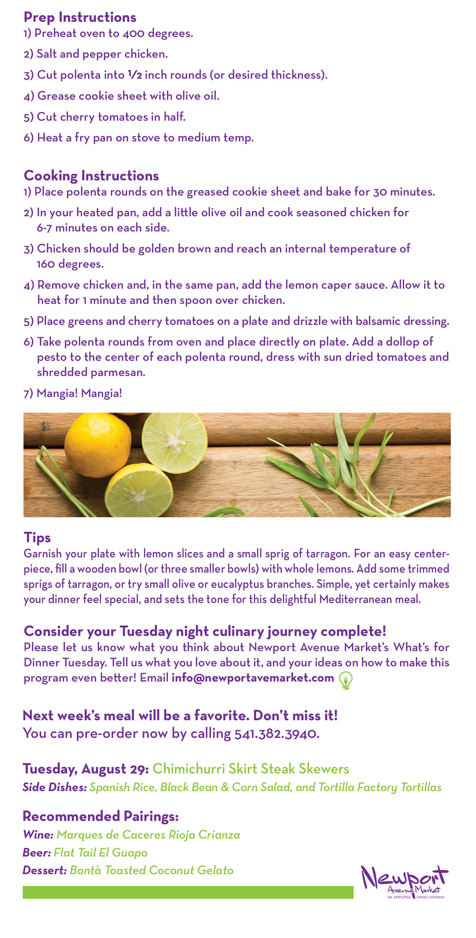 Lemon Caper Chicken Recipe 2