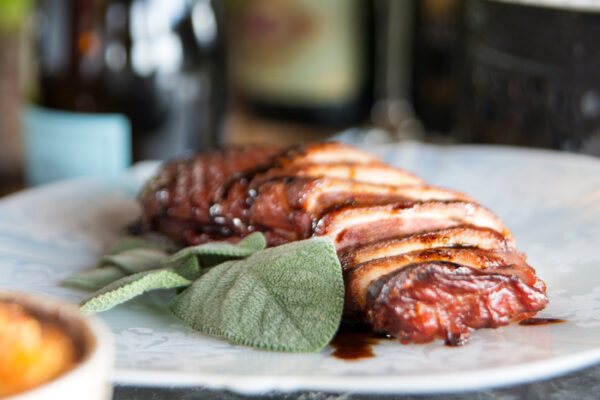 Duck Breast with Balsamic Glaze