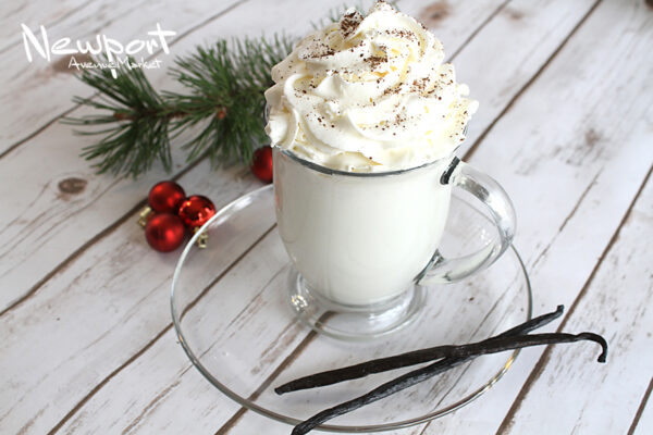 White Christmas Vanilla Bean Hot Chocolate