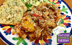 Rigatoni with Italian Sausage and Red Peppers