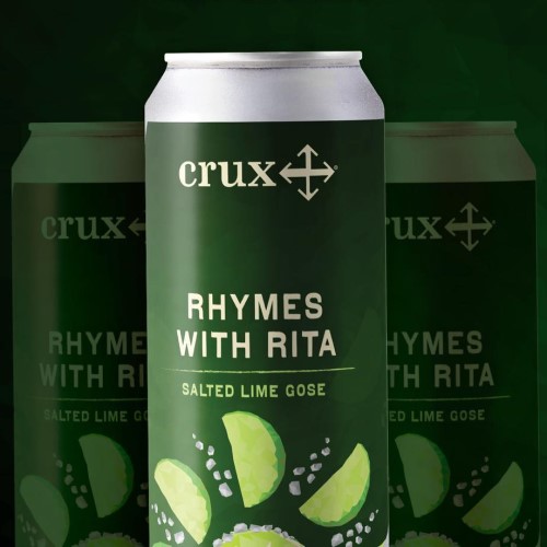 Crux Brewing Rhymes with Rita Salted Lime Gose