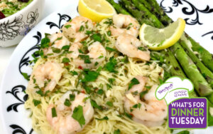 Shrimp Scampi with Angel Hair Pasta