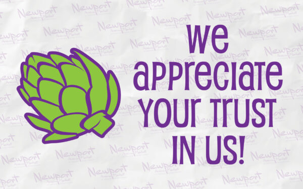 We Appreciate Your Trust In Us!