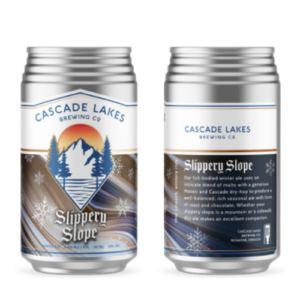 CASCADE LAKES BREWING CO SLIPPERY SLOPE WINTER ALE
