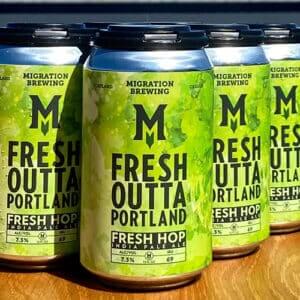MIgration Brewing Fresh Outta Portland Fresh Hop IPA - 6 pack