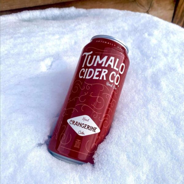 Small batch, artisan cider brewed with Cranberry and Tangerine.