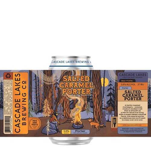Cascade Lakes Brewery Salted Caramel Porter