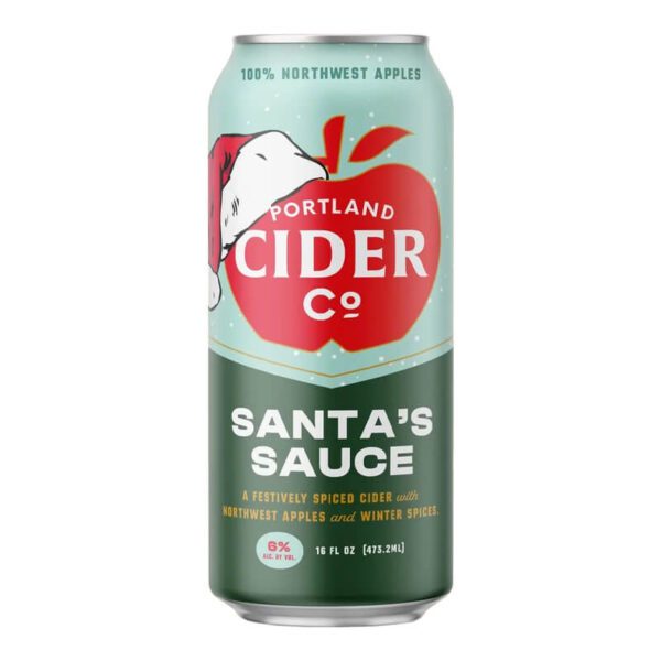 Portland Cider Co Santa's Sauce at Newport Ave Market