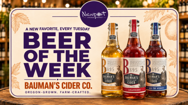 Bauman’s Cider at Newport Avenue Market